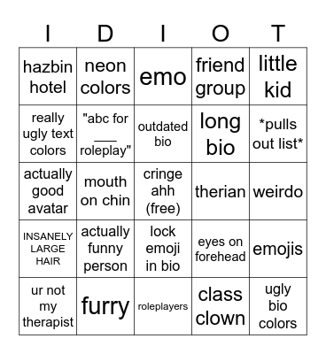 gacha online bingo Card