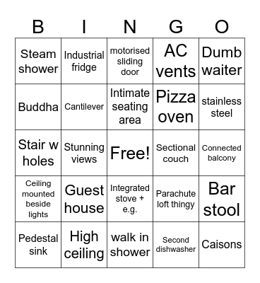Enes Bingo Card