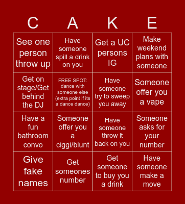 Baby's First Club💕 Bingo Card