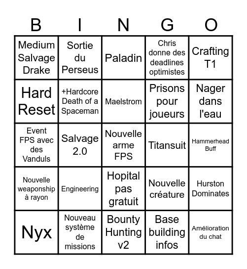 CitCon 25 Scriptus Bingo Card