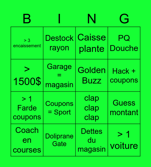 ROAT Bingo Card