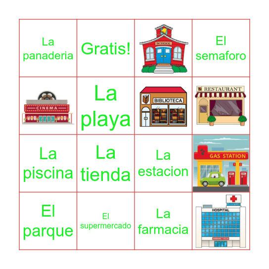 La Cuidad Bingo Card