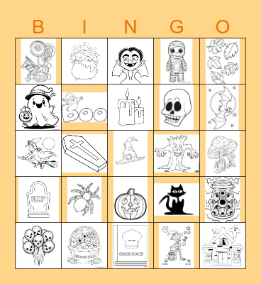 HALLOWEEN Bingo Card
