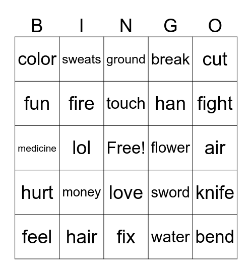 WHAP Bingo Card