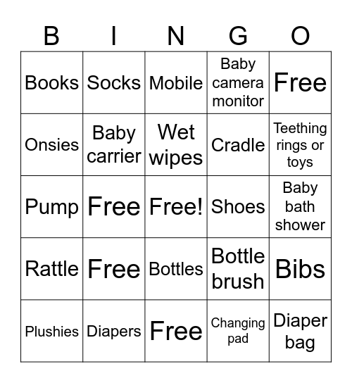 Flora and Milanna Bingo Card