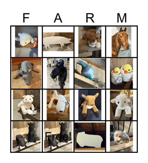 Ag Pavilion Bingo Card