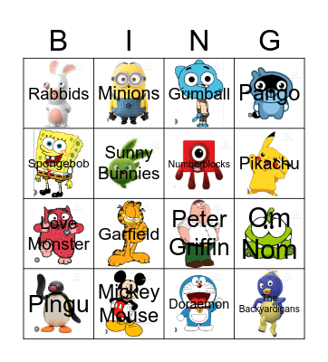 Imsuperdum0iq's Contestants Bingo Card
