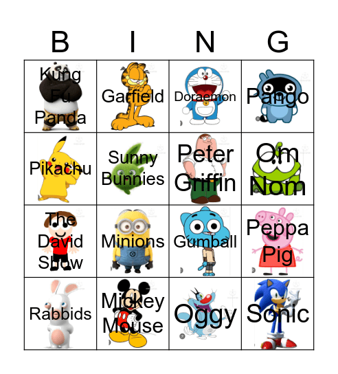 Imsuperdum0iq's Contestants Bingo Card