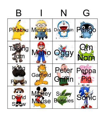 Imsuperdum0iq's Contestants Bingo Card