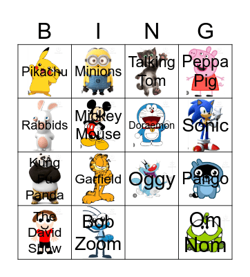 Imsuperdum0iq's Contestants Bingo Card
