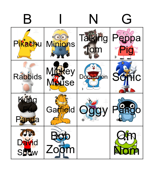Imsuperdum0iq's Contestants Bingo Card