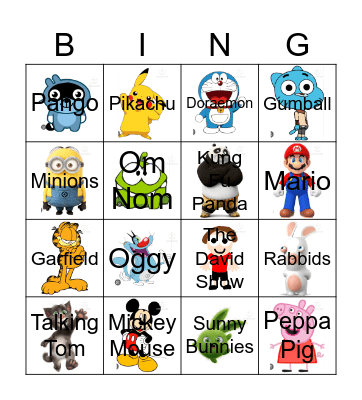 Imsuperdum0iq's Contestants Bingo Card