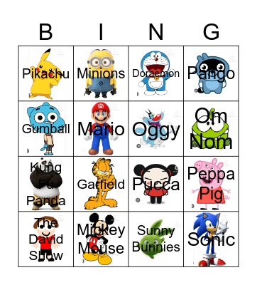 Imsuperdum0iq's Contestants Bingo Card