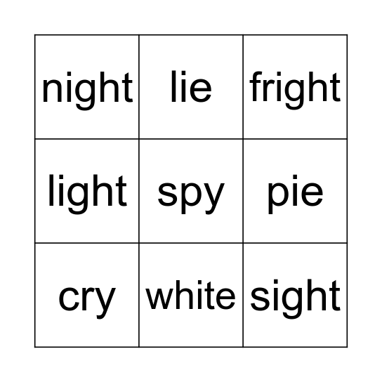 Tic Tac Toe Bingo Card