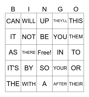 General Conference Bingo Card