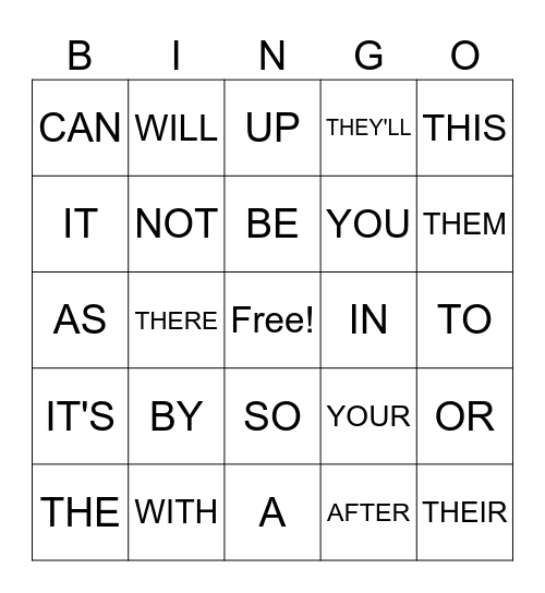 General Conference Bingo Card