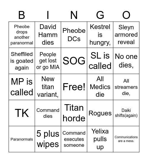 EAST MARIA COMMISION Bingo Card