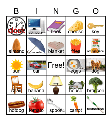 SFA Bingo Card