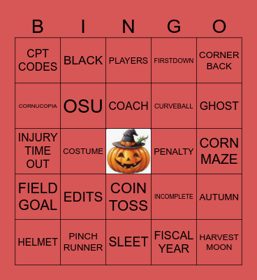 GAME 2 UTHEALTH RCM 2025 Employee Appreciation Bingo Card