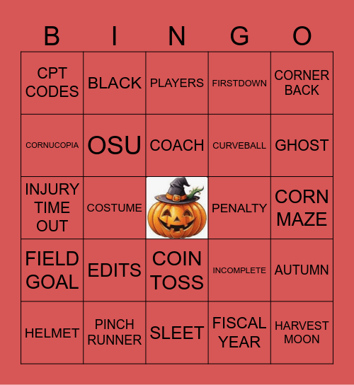 GAME 2 UTHEALTH RCM 2025 Employee Appreciation Bingo Card