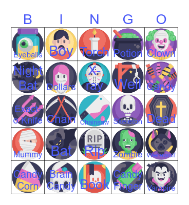 HALLOWEEN BINGO Card