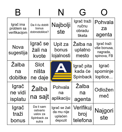 CX DAY BINGO! Bingo Card