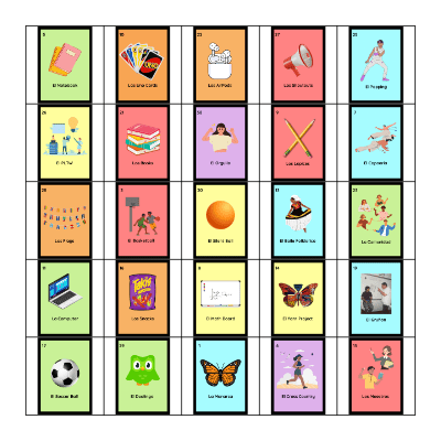 MONARCA LOTERIA Bingo Card