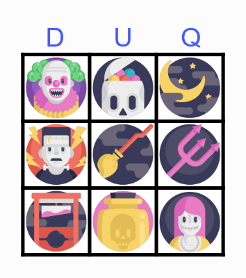 HALLOWEEN BINGO Card