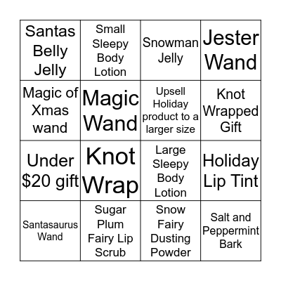 Till Bingo Card