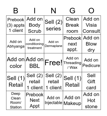 Holiday Bingo  Bingo Card