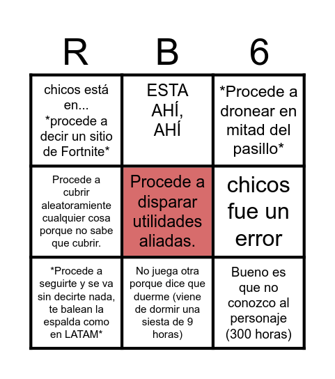 CALUDIA EN RAINBOW Bingo Card