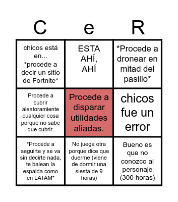 CALUDIA EN RAINBOW Bingo Card