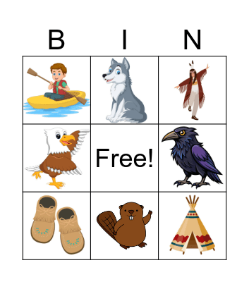 Mikmaq Bingo Card
