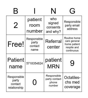 Meeting review oct 2025 Bingo Card