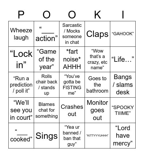 CASEOH Bingo Card