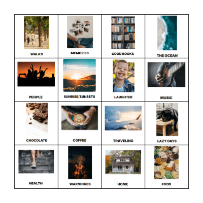 MENTAL HEALTH AWARENESS BINGO Card