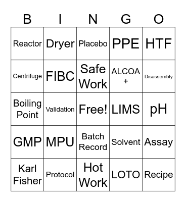 CEM WEEK 25 Bingo Card