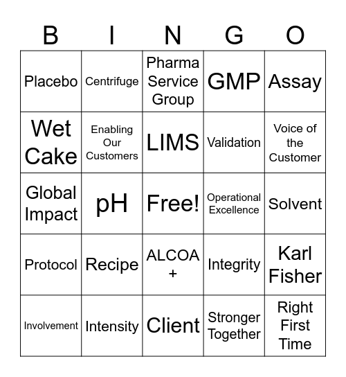 CEM WEEK 25 Bingo Card