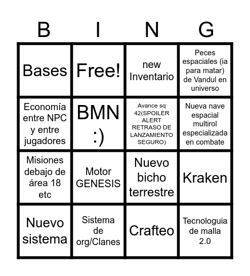 CITICON 2955 el de Dorko Bingo Card