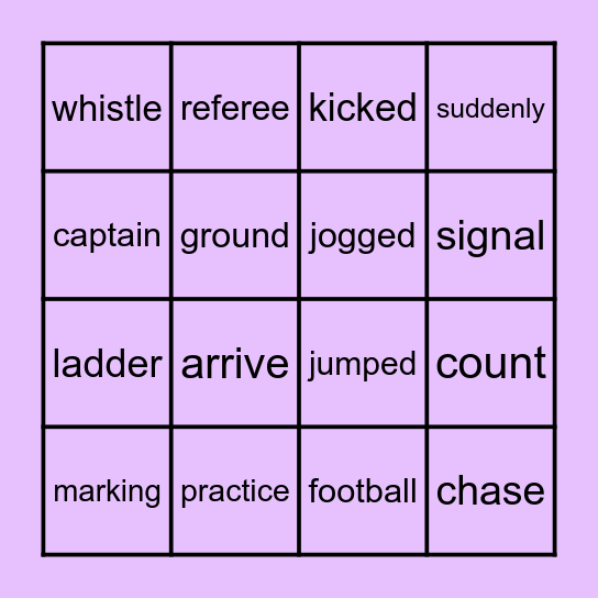 Riverside Vs Dingoes Bingo Card