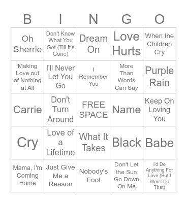 12-1-2025 Bingo Card