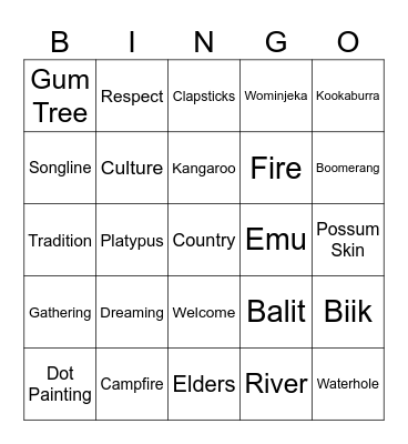 Deadly Bingo! Bingo Card