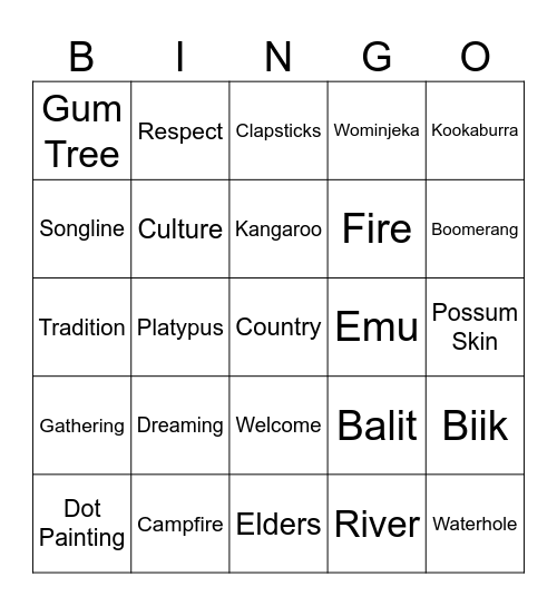 Deadly Bingo! Bingo Card