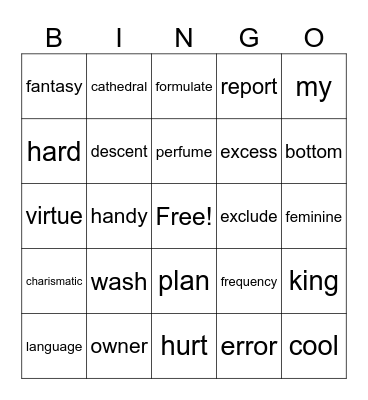 Lisa Day 2 Bingo Card
