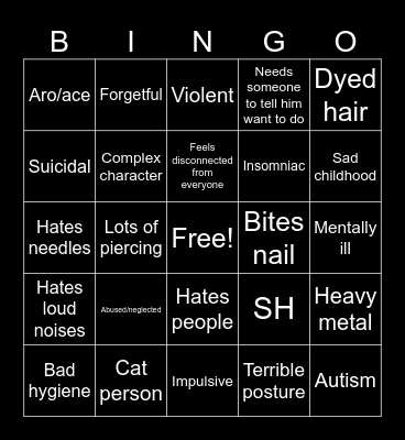Alexs Bingo Card