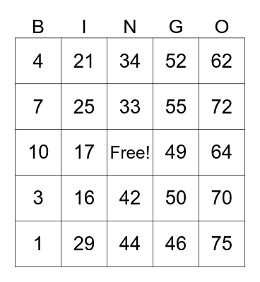 Pharmacy Week 2025 Bingo Card