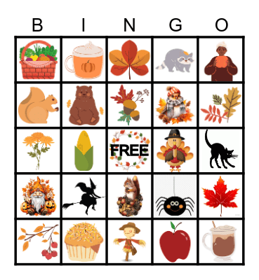 FALL BINGO Card