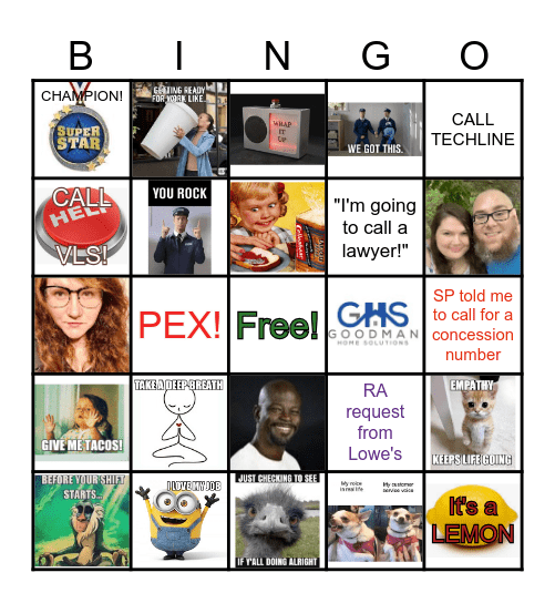2025 Watkins BINGO Card