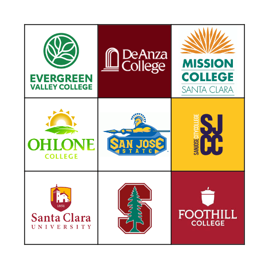 College Week 2025 Bingo Card