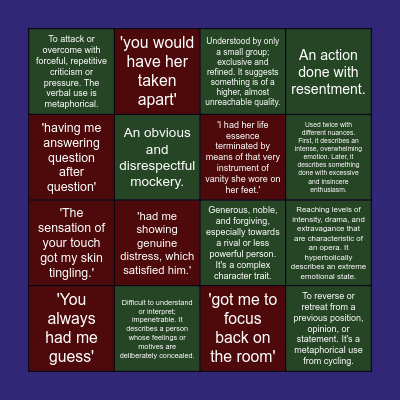 TSOMWABY Bingo Card